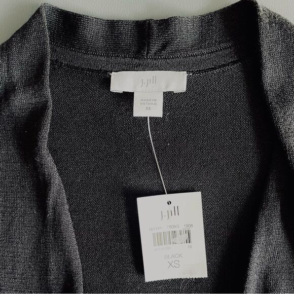 J. Jill Lightweight Sleeveless Sweater Tunic V-Neck Sz XS - Picture 10 of 13